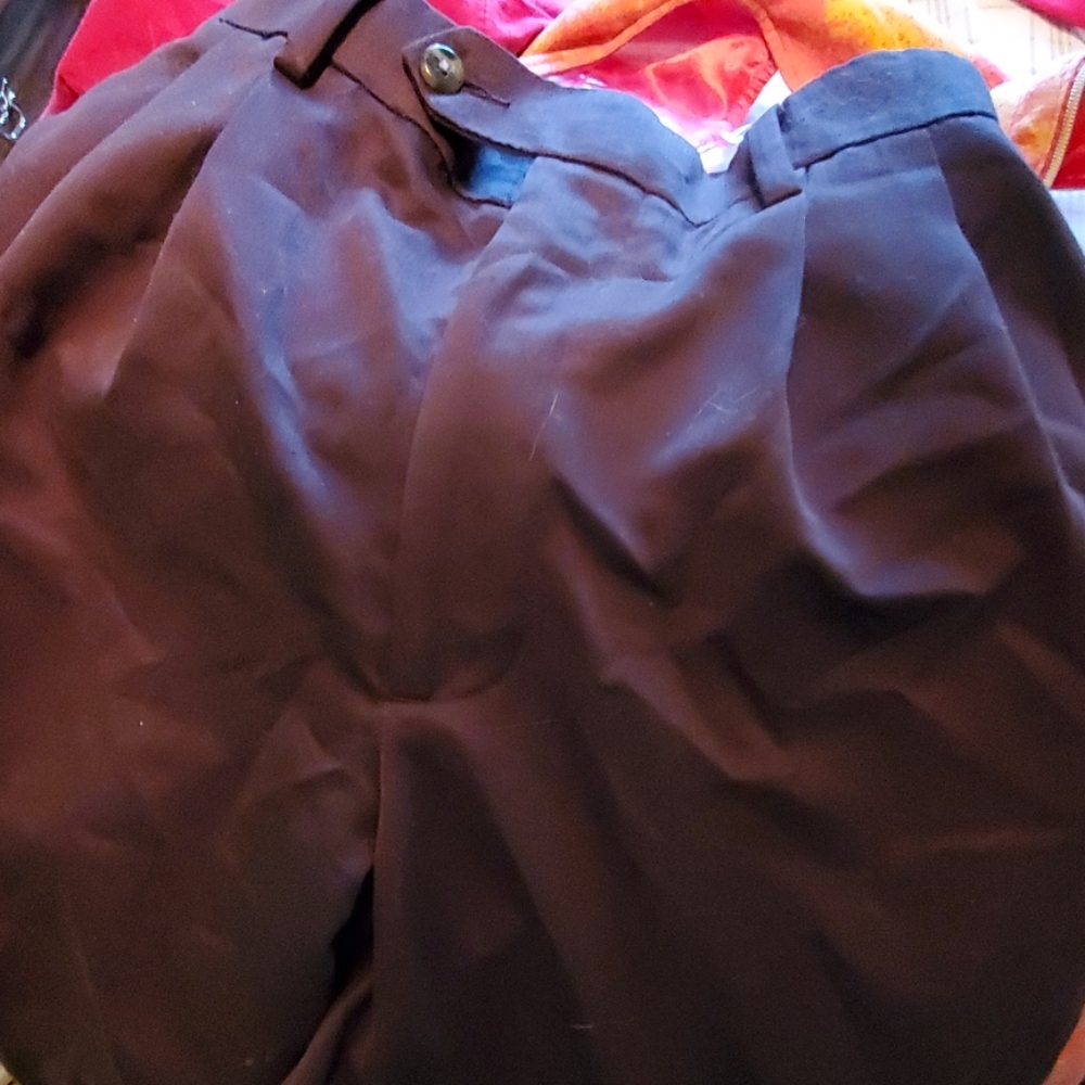 Brown dress pants